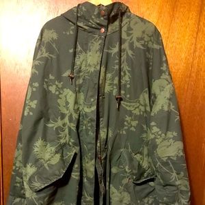 H&M trench raincoat w/ hood